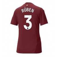 Echipament fotbal Manchester City Ruben Dias #3 Tricou Treilea 2024-25 pentru femei maneca scurta